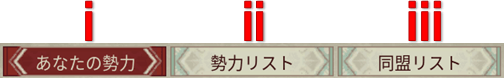 情報の切り替え