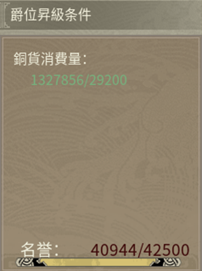 爵位昇級条件